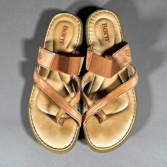 Born Leather Sandals Size 7M - Picture 5 of 17
